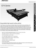 Mimaki CFX Series Specification Sheet